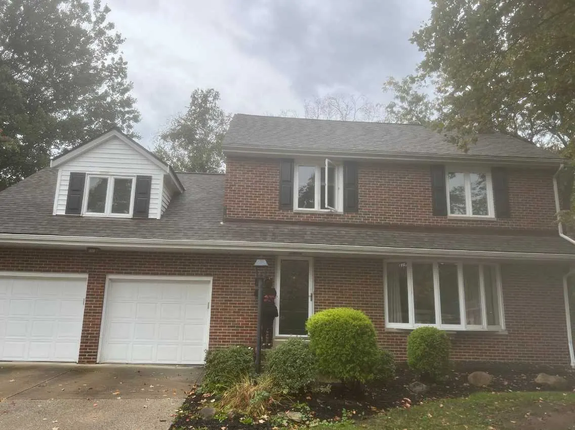 New Asphalt Roof — Brick Home in Concord, OH