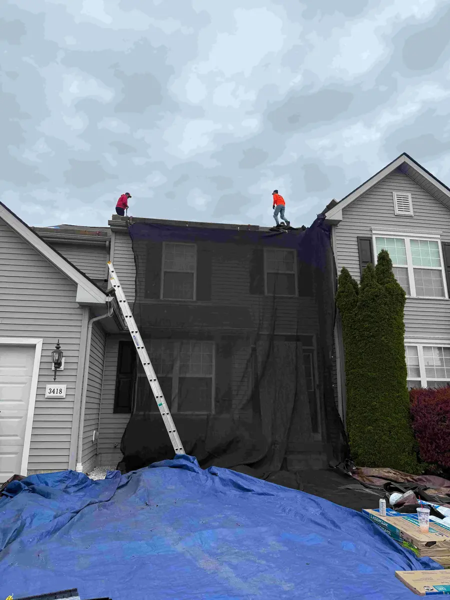 Completed roof replacement by Razo Brothers Roofing in Northeast Ohio