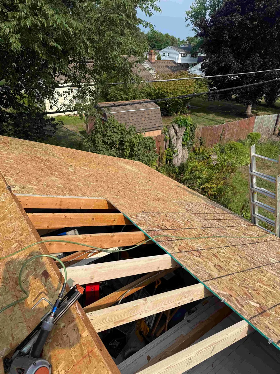 Roof installation detail by Razo Brothers Roofing