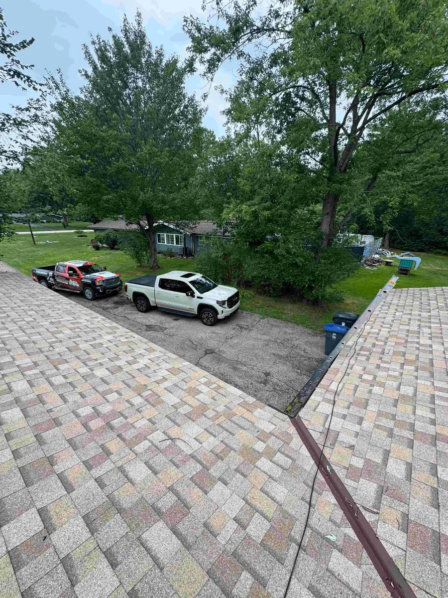 Roofing Crew at Work in Concord, OH